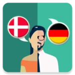 danish-german translator android application logo